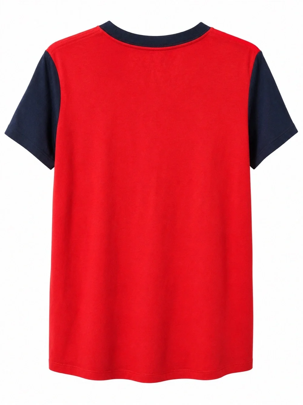 Nike Dri-FIT St. Louis Cardinals Women’s Red Navy Colorblock T-Shirt - Picture 3 of 5